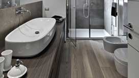 Could wood floors be installed in the bathroom? | Engineered Floor Fitters Could wood floors be installed in the bathroom? | Engineered Floor Fitters